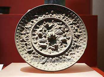 Bronze mirror in Xianyang Museum